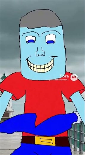 Animated high wind fun! (ai generated video).