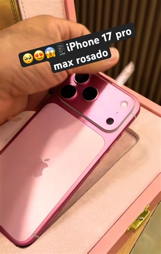 IPhone 17 pro max pink 🩷 #iPhone #17promax #iphone17promax #pink