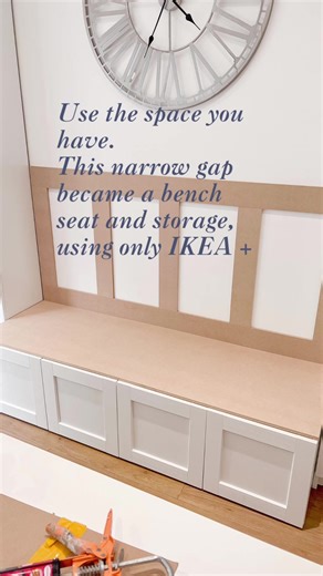 IKEA Hack for Stylish Bench Seating