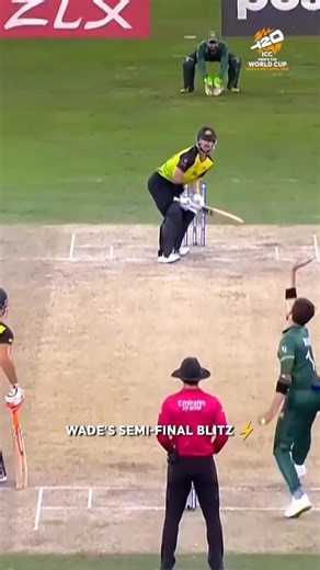 Prime Matthew Wade was simply unstoppable 😮‍💨🔥 Power, precision, and clutch moments at their finest. The #T20WorldCup kicks off this February — secure your seats now! 🏏✨ | Cricket Wizard