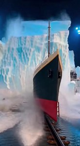This behind-the-scenes sequence captures the Titanic’s BIG COLLISION as the production team builds a giant, mountain-sized breakaway iceberg rig — an enormous practical structure spanning the full width of the tank stage — allowing the ship’s scaled bow section to crash, scrape, and buckle in real time for the most dramatic impact shots ever filmed. #Titanic | All About Stars