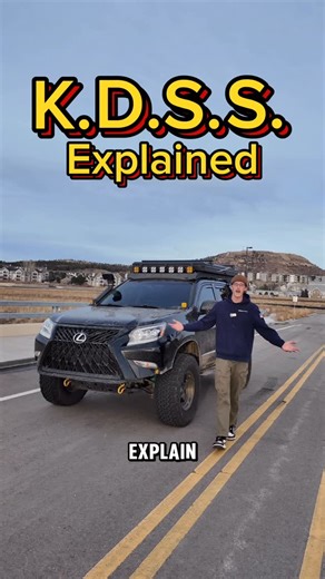 Guy on Instagram: "Explaining Lexus and Toyota’s KDSS system. #lexus #gx460 #kdss #offroad #4runner"