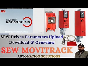 SEW: MOVITRACK Drive Parameters Upload/Download with MOVITOOL Motion Studio Software.
