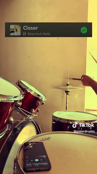 Closer - nine inch nails #drums #closer #nin #nineinchnails #industrialrock