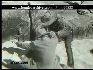 Cowboy Fight, 1940s - Film 99888