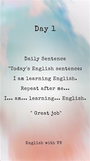 Learn English Easily| Basic English for Beginners