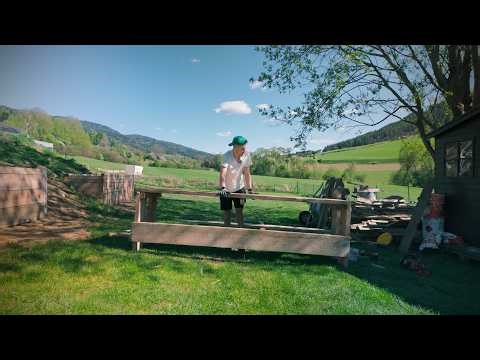 Building a Rustic Outdoor Table from Leftover Wood | Moments #03