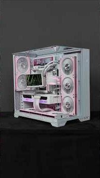 This White PC Looks 🤍 with AMD Ryzen 7 9800x 3d RTX 5070 Build 🔥 #pcbuild #gamingpc