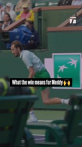 Another angle of THAT Medvedev celebration 🥹 | Tennis Channel