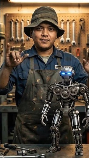 From Scrap to Robot 🤖⚙️ (Satisfying Timelapse Build)