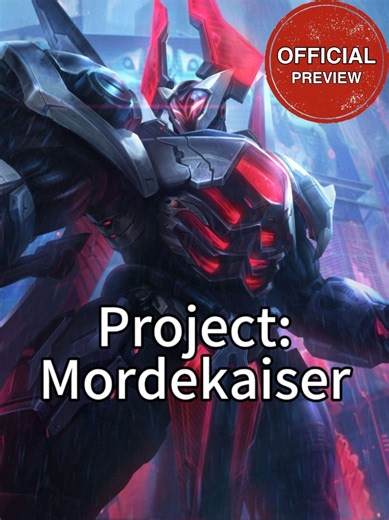 Project Mordekaiser Official Preview in Wild Rift
