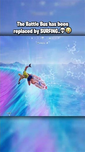 Chapter 7 REPLACED The Battle Bus.. 😳🏄‍♂️ #fortnite #fortniteshorts