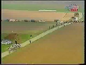 Parijs Rouaix 2004 Vlag in wiel Leif Hoste.