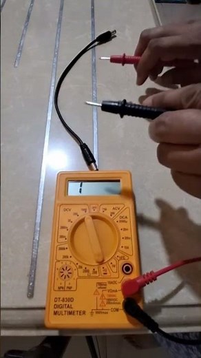 Continuity Testing with Multimeter #Multimeter #Continuity #test #wireClosed vs Open Circuit