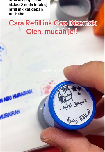 Cara Refill Ink Cop yang Mudah dan Efektif