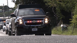 25K views · 700 reactions | President Joe Biden and his motorcade on the way to the Henry E. Rohlsen airport this morning where he departed from his vacation on St. Croix. | WTJX Virgin Islands Public Broadcasting System | Facebook