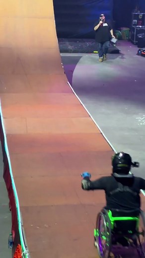 OMG! @Aaron Wheelz JUST STOMPED A DOUBLE BACKFLIP 360 LIVE IN OKLAHOMA! 🤯