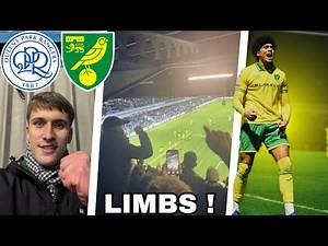 CRAZIEST AWAY END LIMBS as NORWICH SILENCE QPR on NEW YEARS DAY ! | QPR 1-2 Norwich City | Vlog