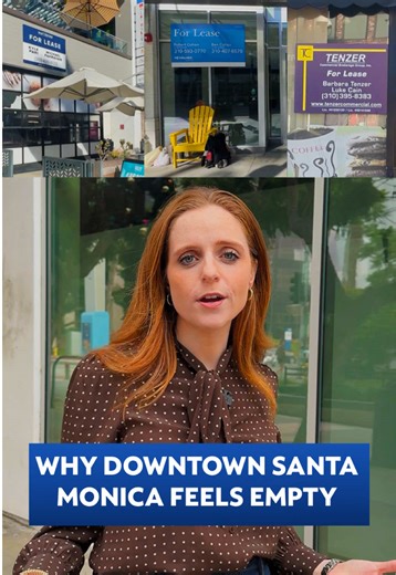 Downtown Santa Monica is seeing a wave of storefront closures. @Chace breaks down what's driving businesses out and what city leaders say could help turn it around. #losangeles #localnews #socal