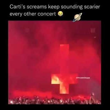 How playboi carti screams sounds scary 😳
