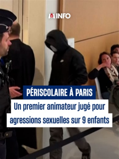 Un animateur périscolaire de 47 ans est jugé à Paris pour agressions sexuelles sur 9 fillettes de 10 ans. C’est le premier procès depuis la révélation du scandale. Les témoignages des enfants ont permis son renvoi devant le tribunal. #SinformerSurTiktok #info #m6info #actu