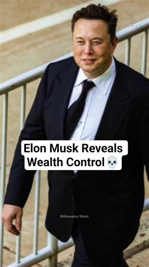 Elon Musk Reveals Wealth Control💀 #billionaire #elonmusk #richmindset #wealthmindset #sigma
