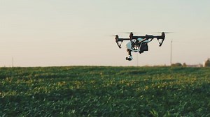 Flying Smart Agriculture Drone Sky Rural Stock Footage Video (100% Royalty-free) 1036241081 | Shutterstock