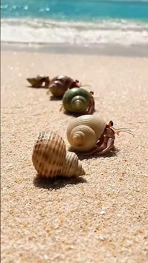 Hermit Crabs Execute a Perfect Shell Swap