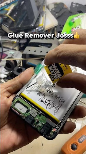 Dismantle the Battery Using Glue Remover, It's Easier✅ #tutorial