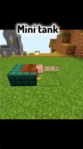 mini tank #minecraft #shorts #viralvideos #minecraftbuilding #minecraftgameplay #minecraftgaming