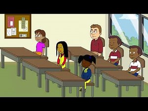 Caillou Gets 5 Strikes at School (ULTRA-GROUNDED!!!)