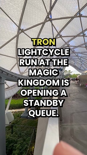 16K views · 120 reactions | The Tron Lightcycle Run at the Magic Kingdom is opening a standby queue!  Starting September 9, 2024, you can hop on this high-speed thrill ride without needing a virtual queue! ⚡️  #TronLightcycleRun #MagicKingdom #WorldOfWalt | World Of Walt | Facebook