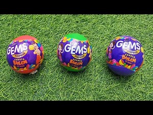 Gems Surprise Ball Unboxing 🎁🐼 | Cadbury Gems Panda, Ben 10, Angry Birds, Chhota Bheem Toys
