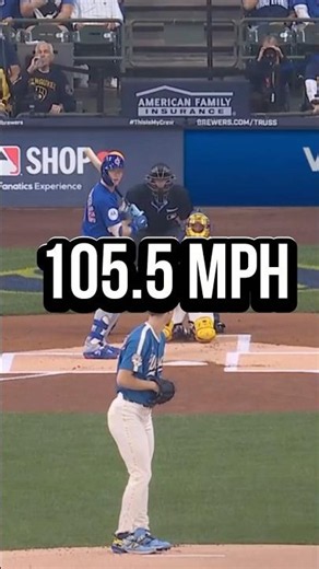 Jacob Misiorowski hits 105.5 mph in the first inning. 😳😳😳