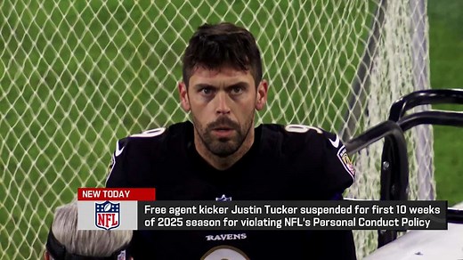 Garafolo: NFL suspends Justin Tucker for first 10 weeks of 2025 season | 'The Insiders'