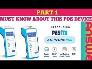 PAYTM ALL IN ONE POS DEVICE | PAYTM SWIPE MACHINE UNBOXING | PAYTM ALL IN ONE POS MACHINE REVIEW