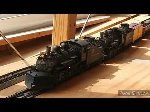 HOn3 Scale Brass Fuji D&RGW K-36 and K-37 2-8-2 with DCC Tsunami2 Sound Decoder
