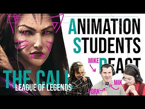 Animation Students React to: The Call | League of Legends