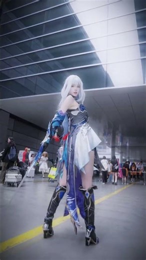 [橘kikuko] 你要不要接我一剑？ #崩坏星穹铁道 #镜流 #漫展 #cos #cp30 Jingliu Cosplay