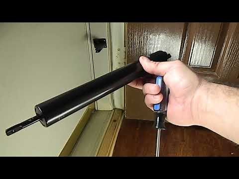 Easy Do it yourself screen / storm door closer install installation