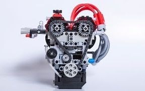 乐高4AGE发动机（还真的能动！