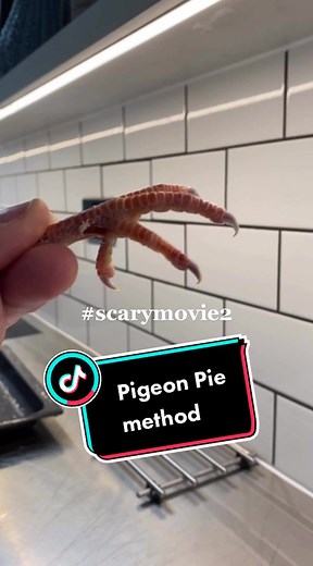 Pigeon pie #foiegras #vegan #meat #howtocookproperly #cookbook #chef #cheftiktok #viral #jokes #trend #wellington #humour #pinkmeat #notvegan #butcher