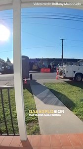 38K views · 159 reactions | Doorbell camera footage shows a gas...
