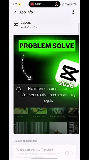 CapCut No Internet Problem Fix 🔥 100% Working Trick (2026)