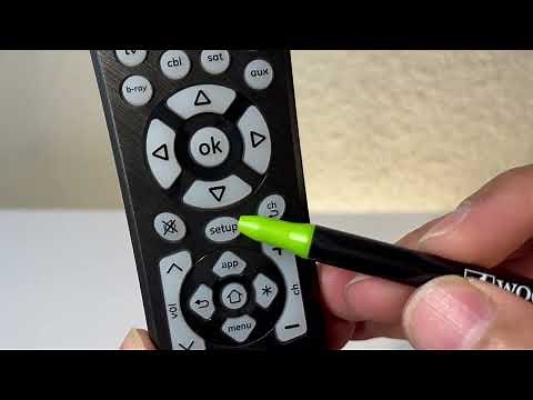 GE UltraPro Universal Remote + Codes Review and Instructions by Skywind007