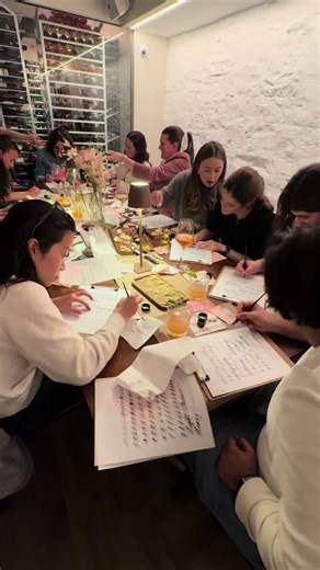 Join Our Monthly Calligraphy Classes at Bibliotheque