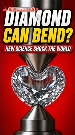 Diamonds Can Bend? 😳 New Science Shocked Scientists!