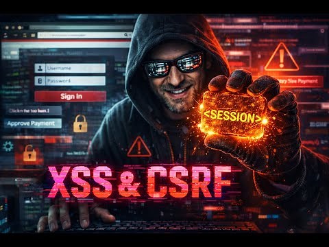 XSS & CSRF Explained | How Hackers Steal Sessions and Trigger Actions Without You Knowing!