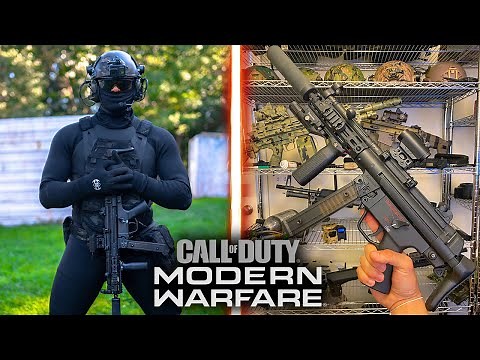 Airsoft "10mm" MP5 AEG Gameplay! (Best Warzone Setup)