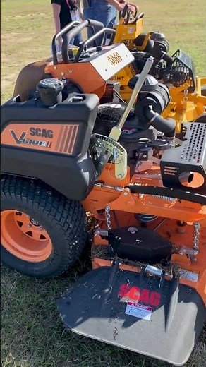 Scag V-Ride II 48 stand on zero turn mower
